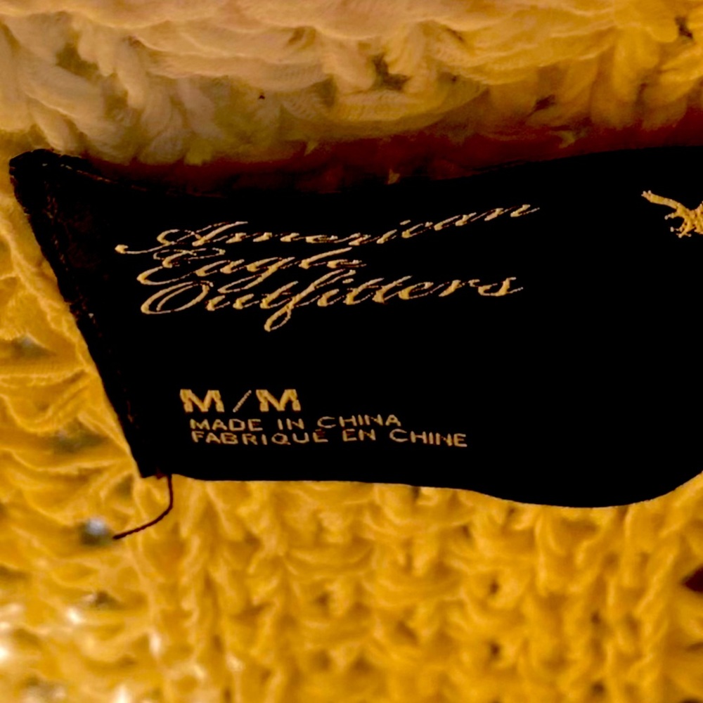 american eagle beachy woven sweater 🌊 - Picture 5 of 6